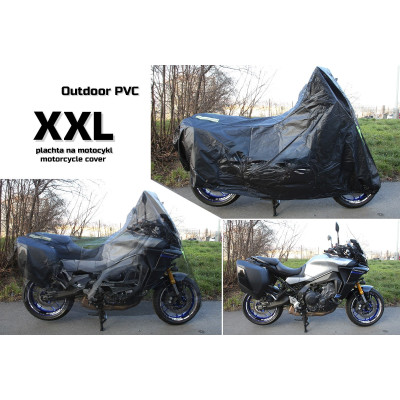 SEFIS Outdoor PVC plachta na motocykl XXL