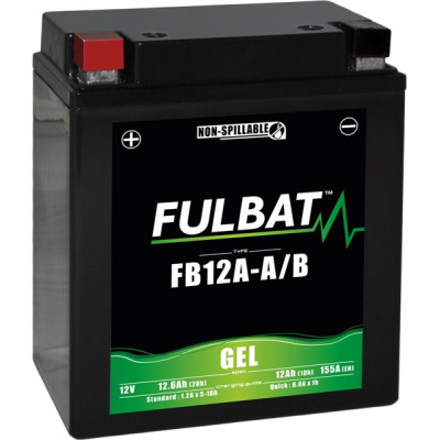 Gelová baterie FULBAT FB12A-A/B GEL (YB12A-A/B GEL)