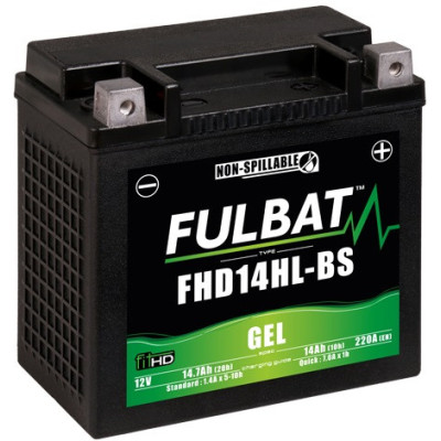 Gelová baterie FULBAT FHD14HL-BS GEL (Harley.D) (YHD14HL-BS GEL)