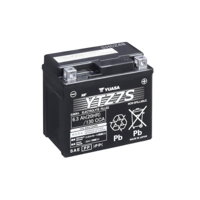 Továrně aktivovaná motocyklová baterie YUASA YTZ7S