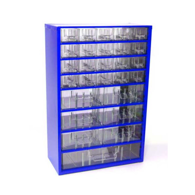 Box na nářadí MEDIUM – 20xA, 6xB, 1xC Mars 6720 Barva: modrá