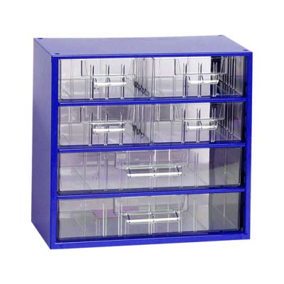 Box na nářadí MINI – 15xA, 2xB, 1xC – MARS 6760 Barva: modrá