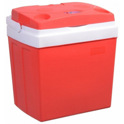 Chladící box do auta 220/12V RED, 30 litrů, displej s teplotou - COMPASS