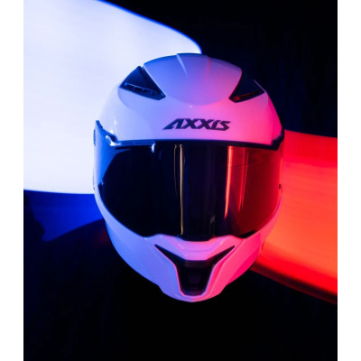 Integrální helma AXXIS PANTHER SV solid a0 gloss white XS