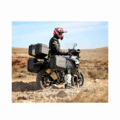 Boční hliníkový kufr na motorku SHAD Terra TR47 D0TR47100RB BLACK EDITION pravý