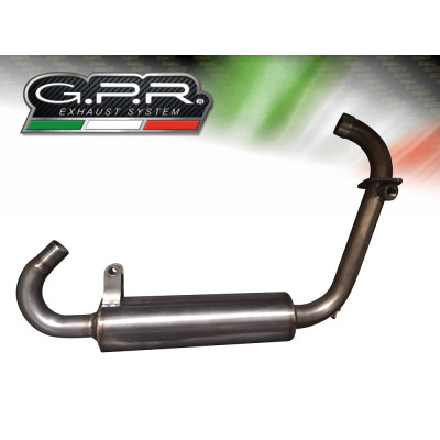 Decat pipe GPR MD.7.DEC.RACE Brushed Stainless steel