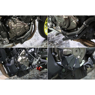 SEFIS padací protektory na motor pro Yamaha MT-07 / TRACER / XSR 2014-2022