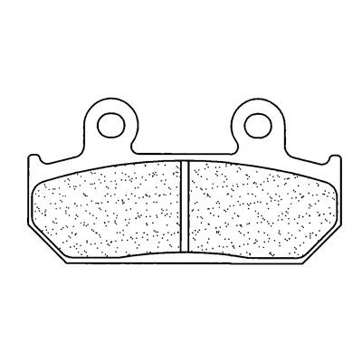 Brzdové destičky CL BRAKES 2252 C60 (C59)