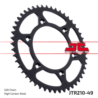 Řetězová rozeta JT JTR 210-49 49 zubů, 520