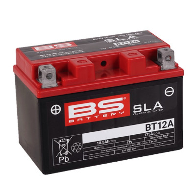 Továrně aktivovaná motocyklová baterie BS-BATTERY BT12A...