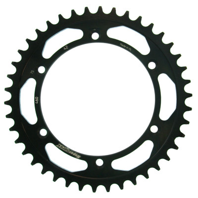 Řetězová rozeta SUPERSPROX RFE-460:42-BLK černý 42 zubů, 520