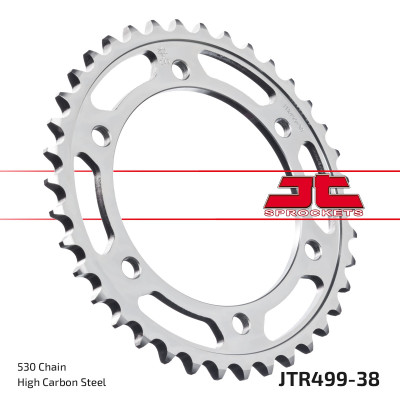 Řetězová rozeta JT JTR 499-38 38 zubů, 530