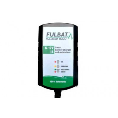 Nabíječka baterií FULBAT FULLOAD 1000 6-12V 1A (vhodné také pro lithiové baterie)