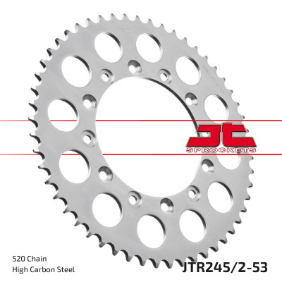 Řetězová rozeta JT JTR 245/2-53 53 zubů, 520