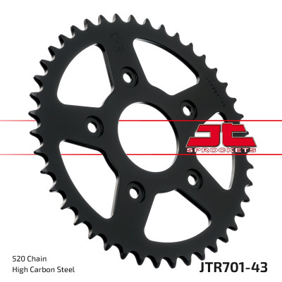 Řetězová rozeta JT JTR 701-43 43 zubů, 520