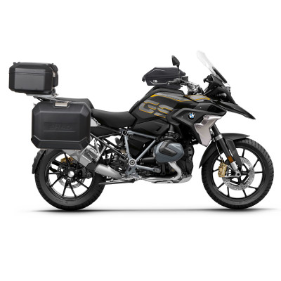 Vrchní hliníkový kufr na motorku SHAD Terra TR48 D0TR48100B BLACK EDITION