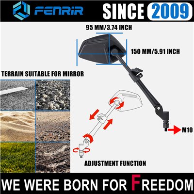 Fenrir zrcátka Folding