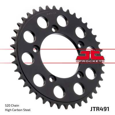 Řetězová rozeta JT JTR 491-38 38 zubů, 520