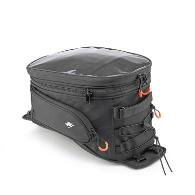 KAPPA ST112 TORBA NA ZBIORNIK / BAK (TANKBAG) ENDURO 15-20L (25-30X28X34CM) POWIĘKSZALNA KOLOR CZARNY (STRYKER RANGE)