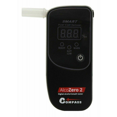 Alkohol tester AlcoZero2, elektrochemický senzor, v kufříku - COMPASS