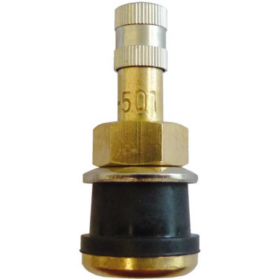 Bezdušový ventil TR 501 (V-527), délka 38 mm, otvor v disku 16 mm, TRUCK - 1 kus