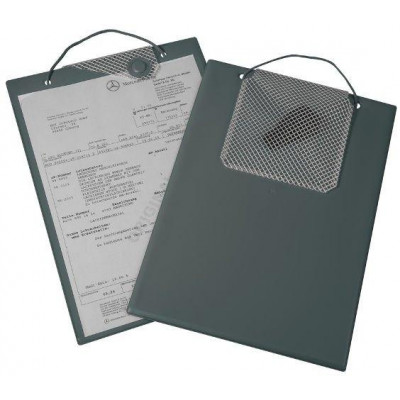 Desky na dokumenty A4 s magnetickým uzávěrem, šedé - Magnetic 9219-0014