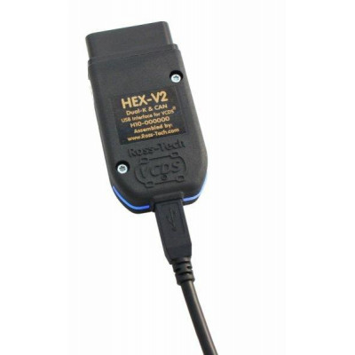 Diagnostika VAG-COM VCDS Standard 10 VIN, HEX V2 USB kabel, pro koncern VW