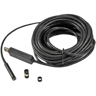 Inspekční endoskop s kamerou a USB, extra dlouhý kabel 10 m, software na CD