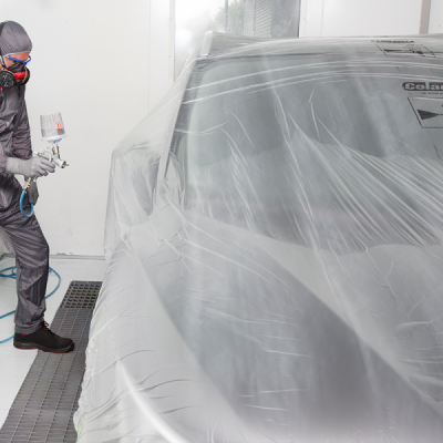 Maskovací fólie - povlak na auto, 4 x 300 m, pro infračervené sušení - COLAD