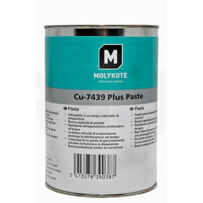 Měděná pasta Molykote Cu-7439 Plus, 1 kg