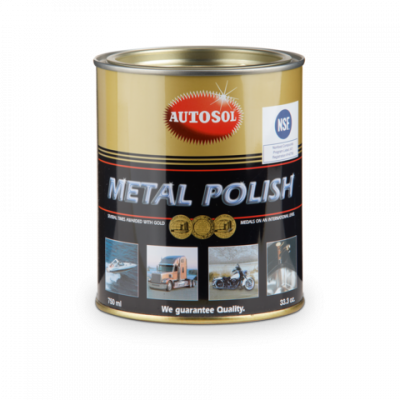 Metal Polish čistící a leštící pasta na kovy, plechovka 750 ml