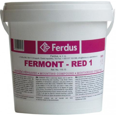 Montážní přípravek FERMONT RED 1, 1000 ml - Ferdus 115.13