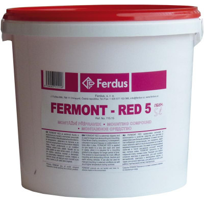Montážní přípravek FERMONT RED 5, 5000 ml - Ferdus 115.15