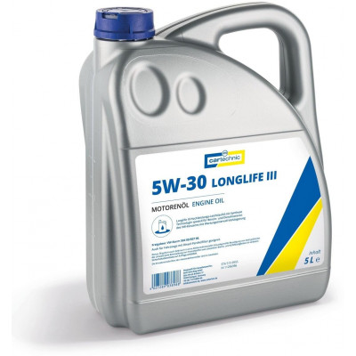 Motorový olej 5W-30 Longlife III, 5 litrů - Cartechnic