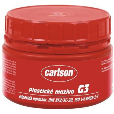 Plastické mazivo G3, grafitové, pro vysoké namáhání, 250 g - Carlson
