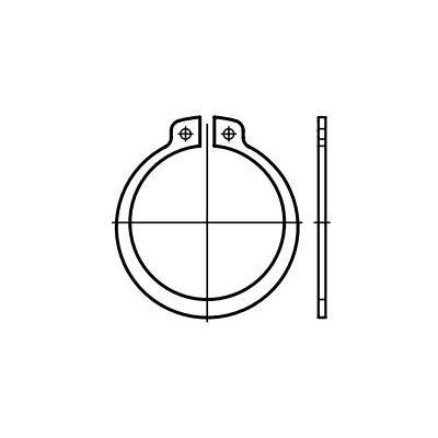 Pojistné kroužky na hřídele - vnější segrovky DIN 471, pro hřídel průměru 16 mm, 10 ks