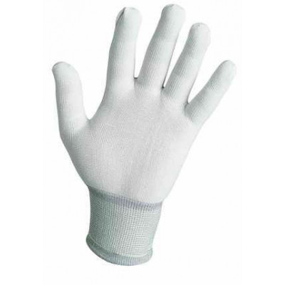 Pracovní rukavice nylonové, pletené, velikost M-8