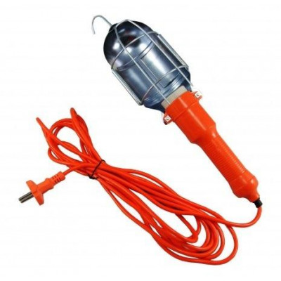 Přenosná dílenská lampa s kabelem 230V 60W