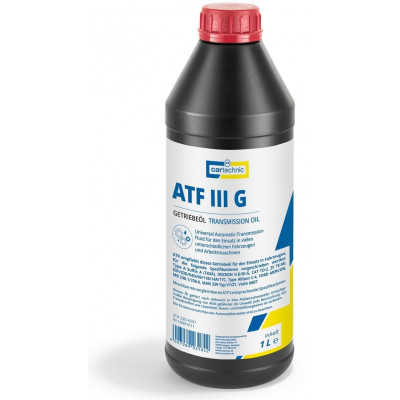 Převodový olej, kapalina do posilovačů řízení ATF III G, 1 litr - Cartechnic