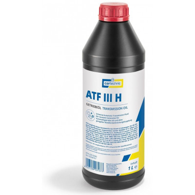 Převodový olej, kapalina do posilovačů řízení ATF III H, 1 litr - Cartechnic