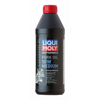 Tlumičový olej pro motocykly 10W střední, 1 litr - Liqui Moly