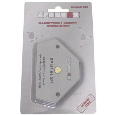 Úhlový magnet víceúhlový, nosnost 11 kg - SPARTUS SP145-01-025