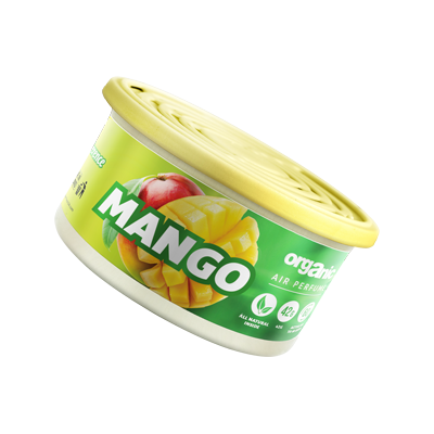 Vůně do auta Organic plechovka s víčkem Mango 42 g