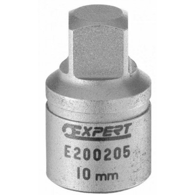 Zástrčné čtyřhranné vypouštěcí hlavice 3/8" 10 mm - Tona Expert E200205