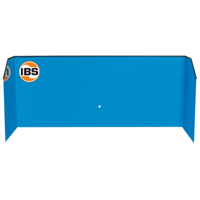 Protiostřiková stěna typ M pro mycí stoly IBS, 470 mm - IBS Scherer